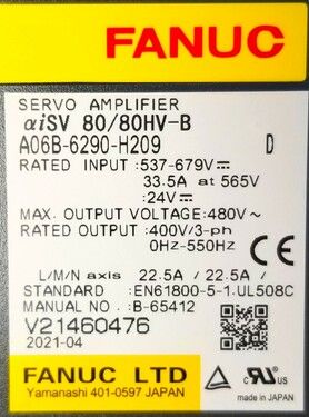 FANUC A06B-6290-H209 | In Stock Ships Overnight